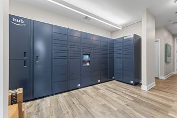 24/7 Package pick-up with hub by amazon